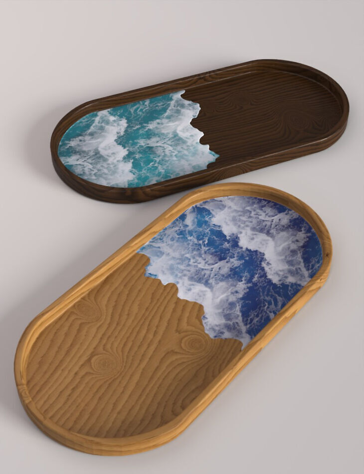 Member Festival Resin Trinket Tray Long Addon Alt