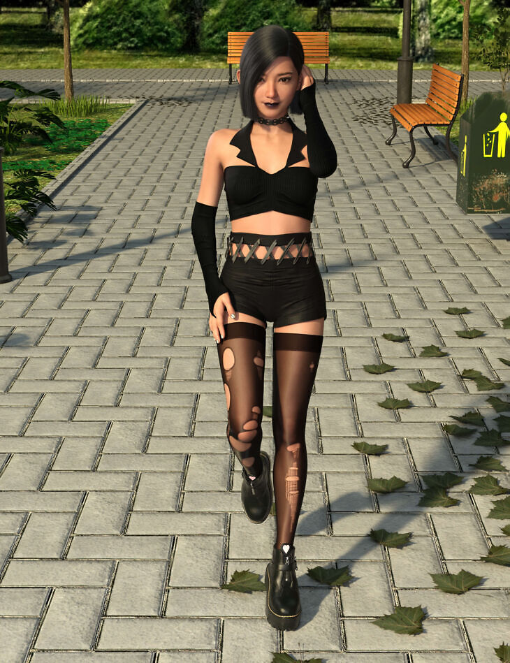 Torn Stockings for Genesis 9