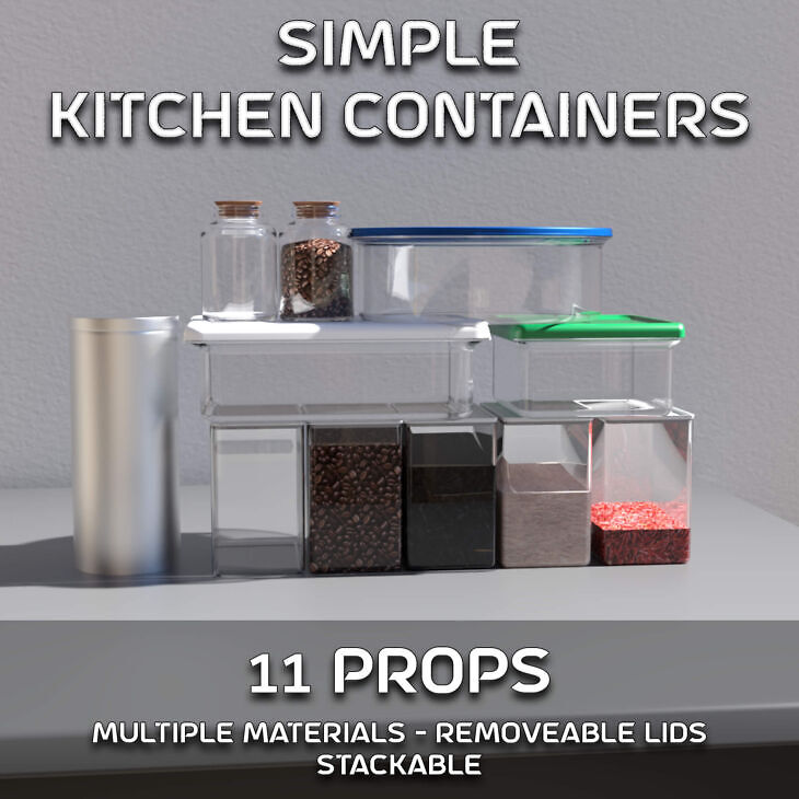 Simple Kitchen Containers