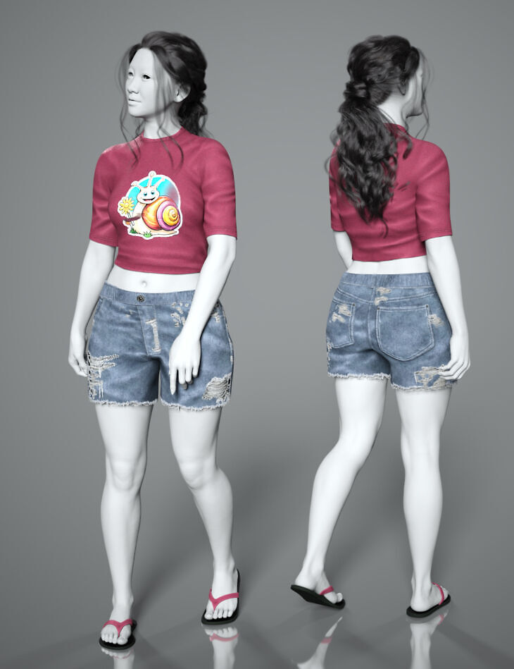 Surfs Up Outfit Texture Add-On