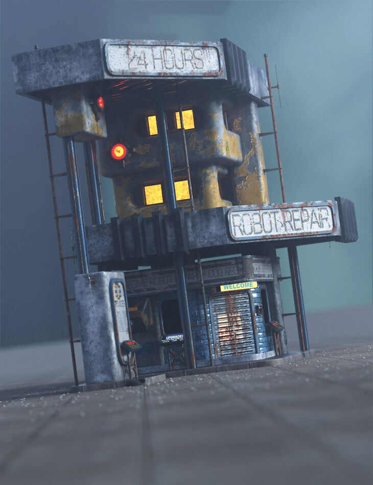 The Cog Regime Robot Repair Shop