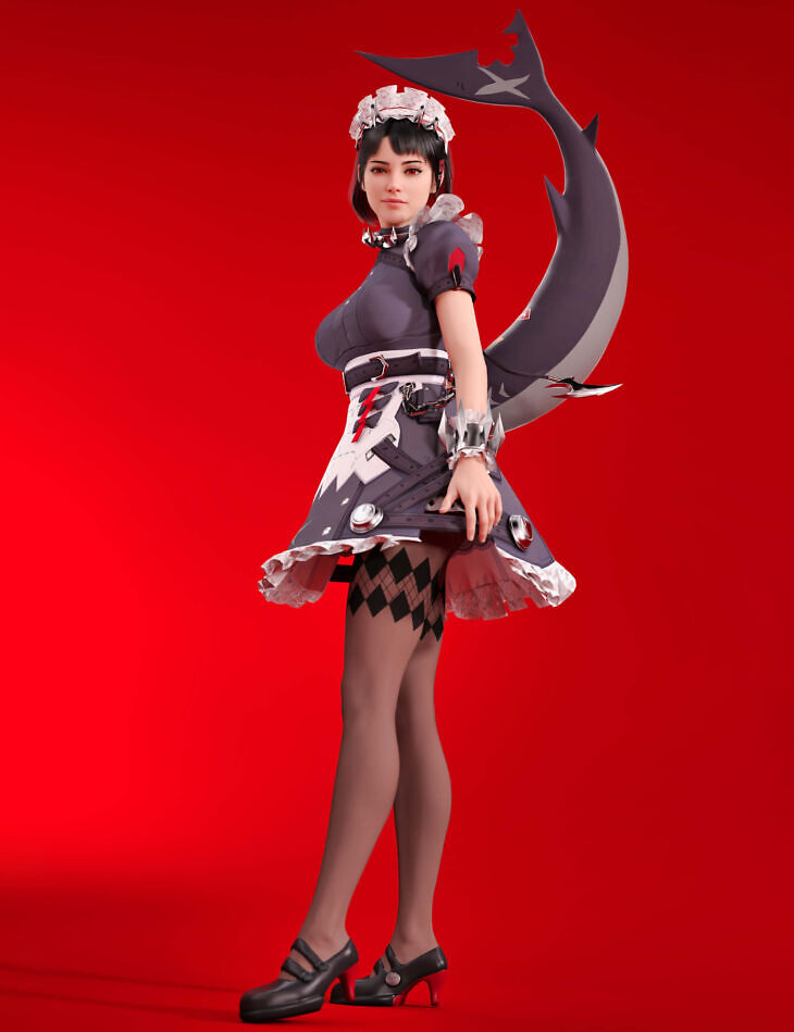 Zzz Ellen Joe for Genesis 8 Female