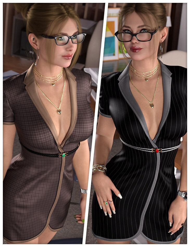 Fashionable Textures for dForce Midweek Dress