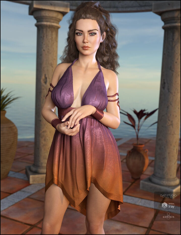 dForce Eleyna Outfit Textures