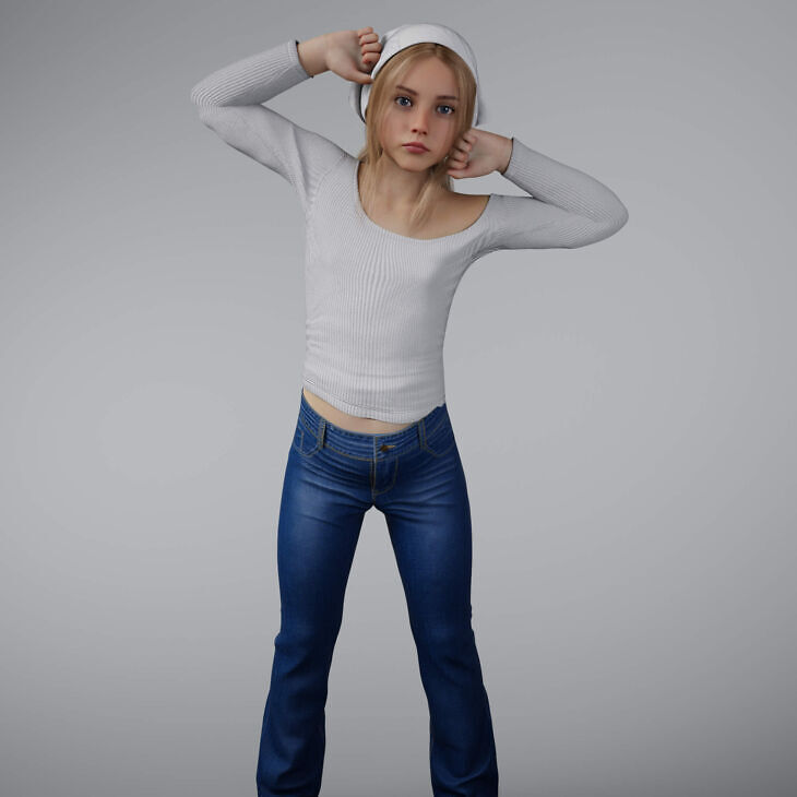 ND Mickey for Genesis 8.1 Female