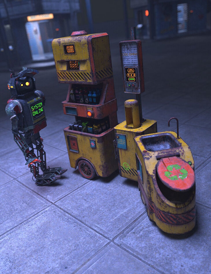 The Cog Regime Vendor Cart