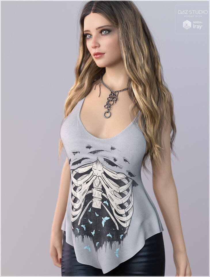 dForce Loose Graphic Tank G8G8.1F G9