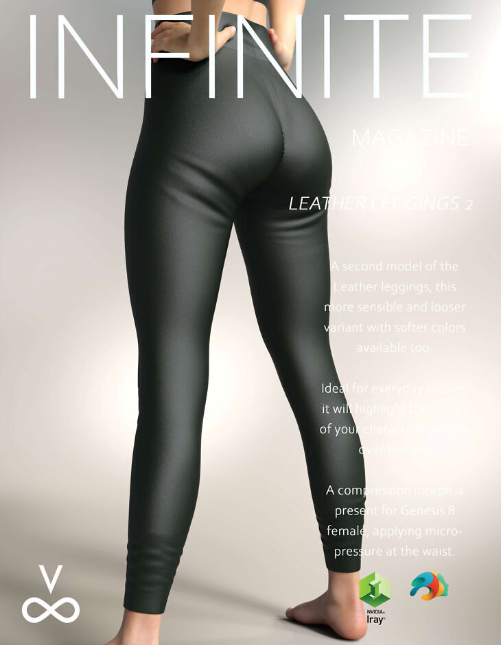 Leather Leggings 2 for G8F and G8.1F