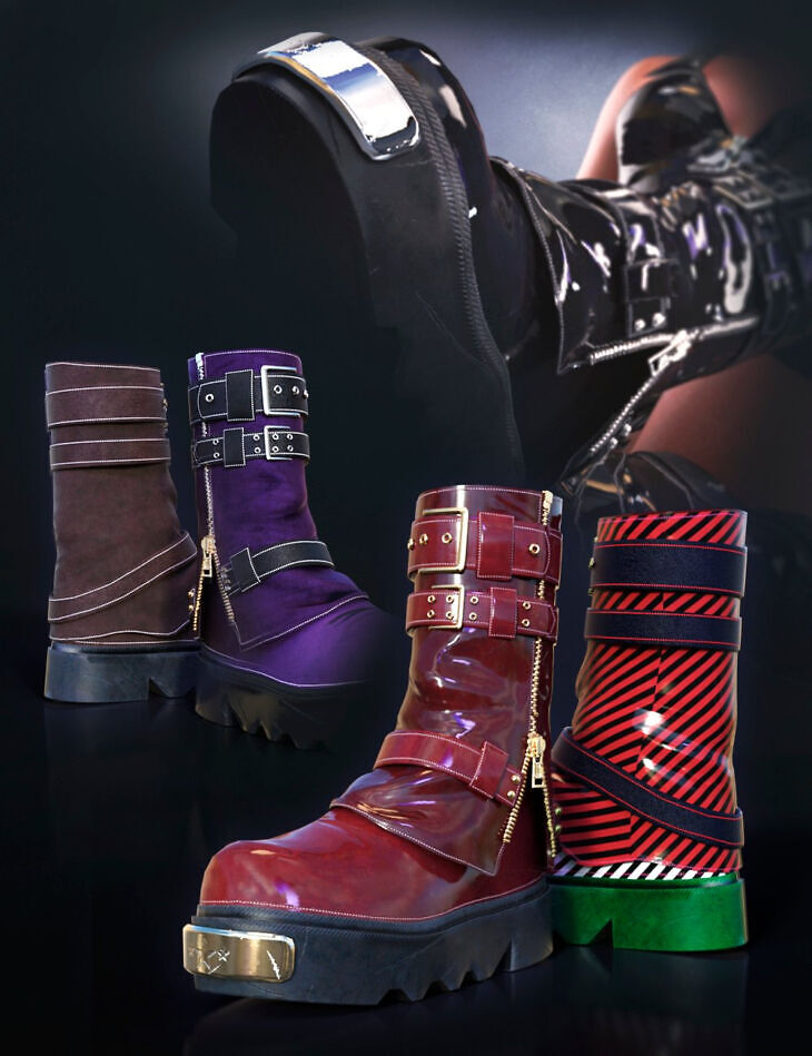 LA Monster Boots for Genesis 9
