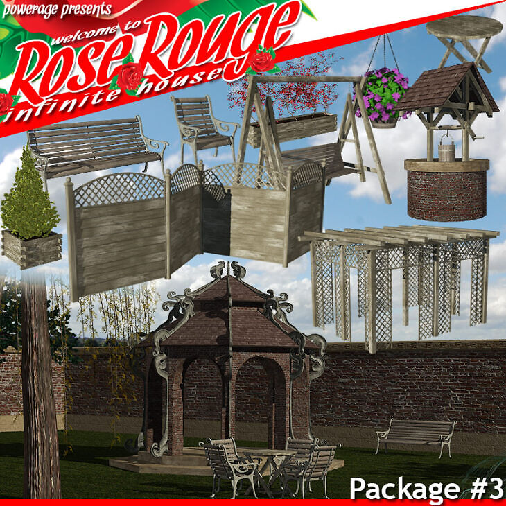 Rose Rouge Pack 3