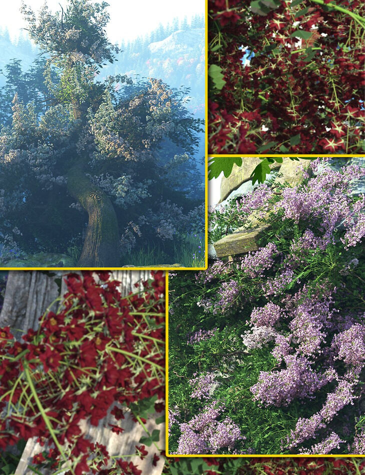 Scatters – Rambling Roses – With Ultra Scatter 2 Presets