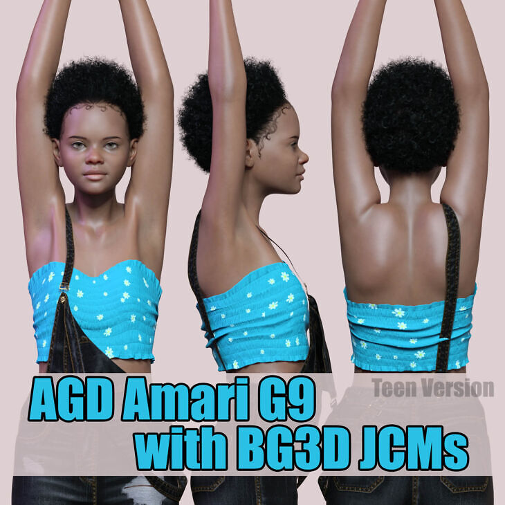 BG3D Add-On for AGD Amari Teen and Adult for Genesis 9