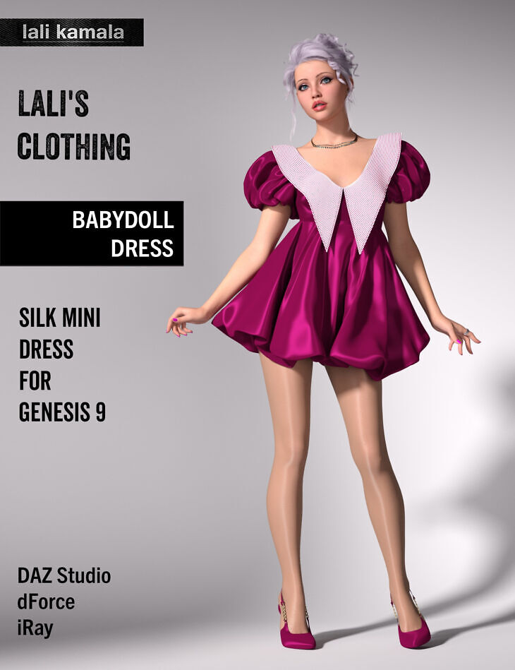 Lali’s Babydoll Dress for Genesis 9