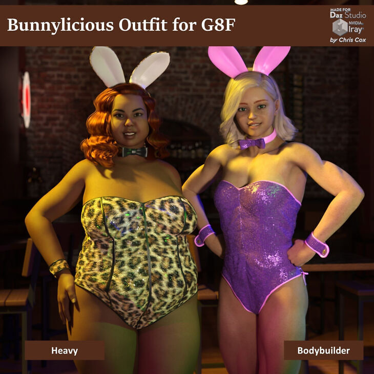 Bunnylisious Outfit for G8F