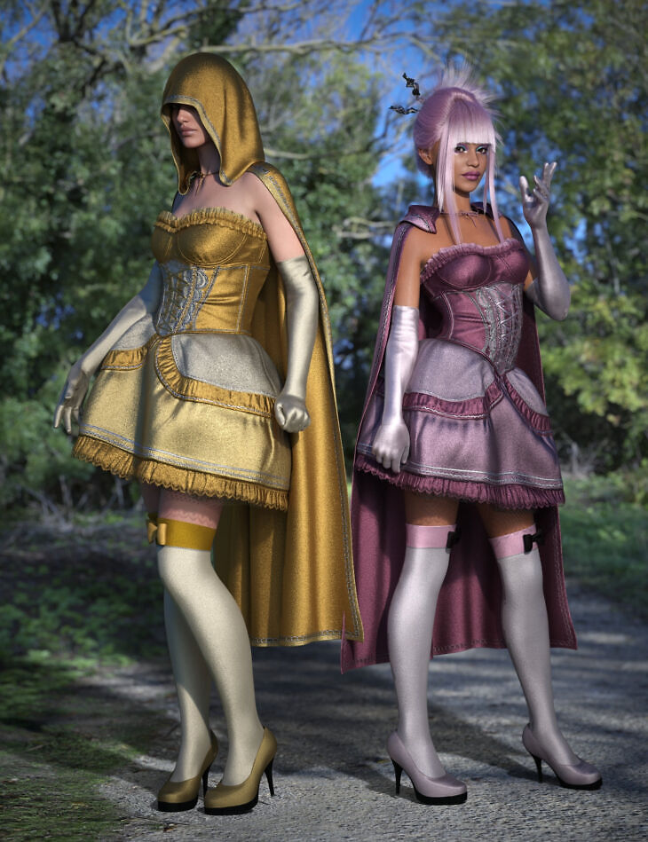 dForce Woodland Fantasy Outfit Texture Add-On