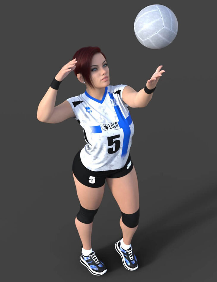 MD Volleyball Uniform Greece for GF8