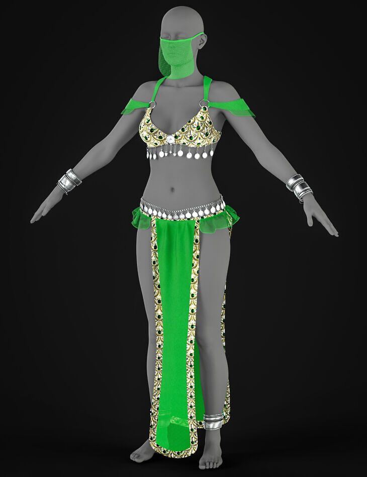 BW Dance of the Oasis Outfit Textures Add-on