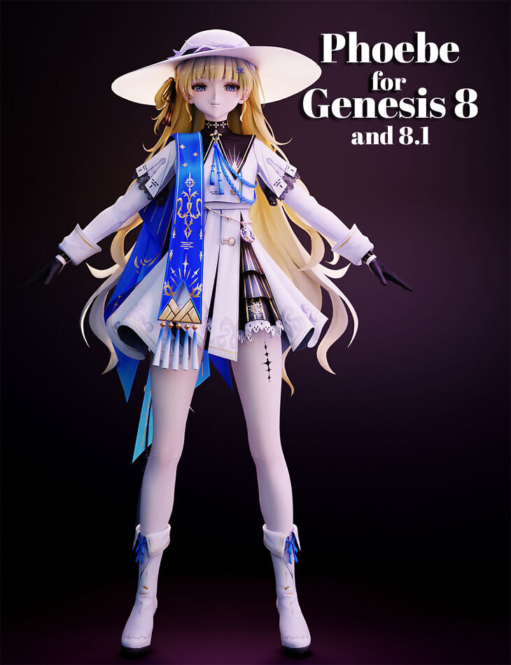 Phoebe for Genesis 8 and 8.1 Female