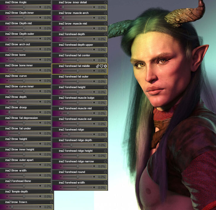 In-Depth Anatomy V2 Face Morphs