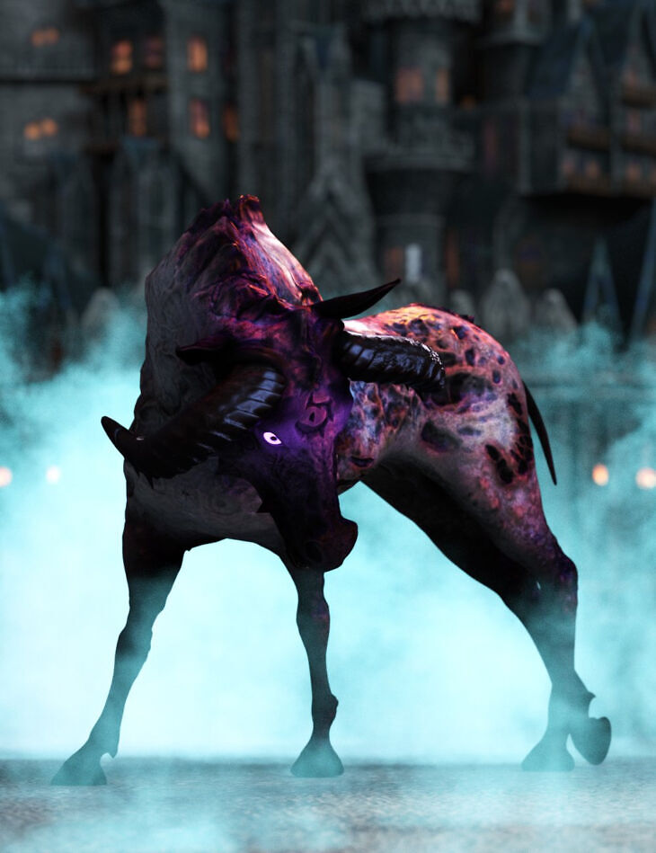 Hellish Ride Poses for ND Daemon Horse