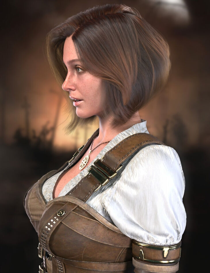 Oria Hair for Genesis 9