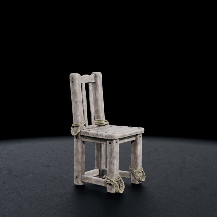 Historical Punishment Interrogation Chair