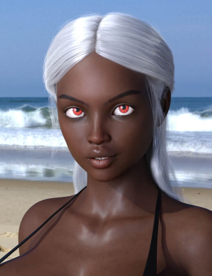 Lune Character Body and Head Morphs for Genesis 8 Female