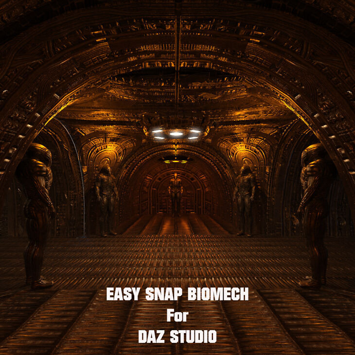 Easy Snap BioMech for Daz Studio