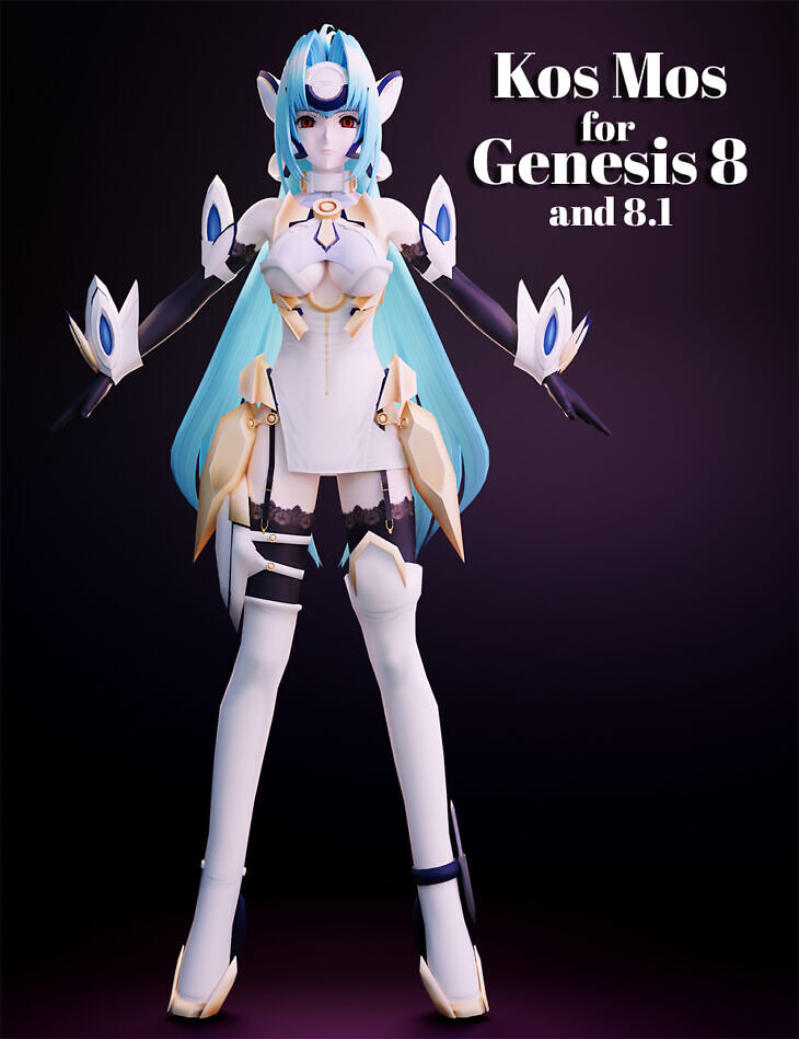 Kos Mos for Genesis 8 and 8.1 Female