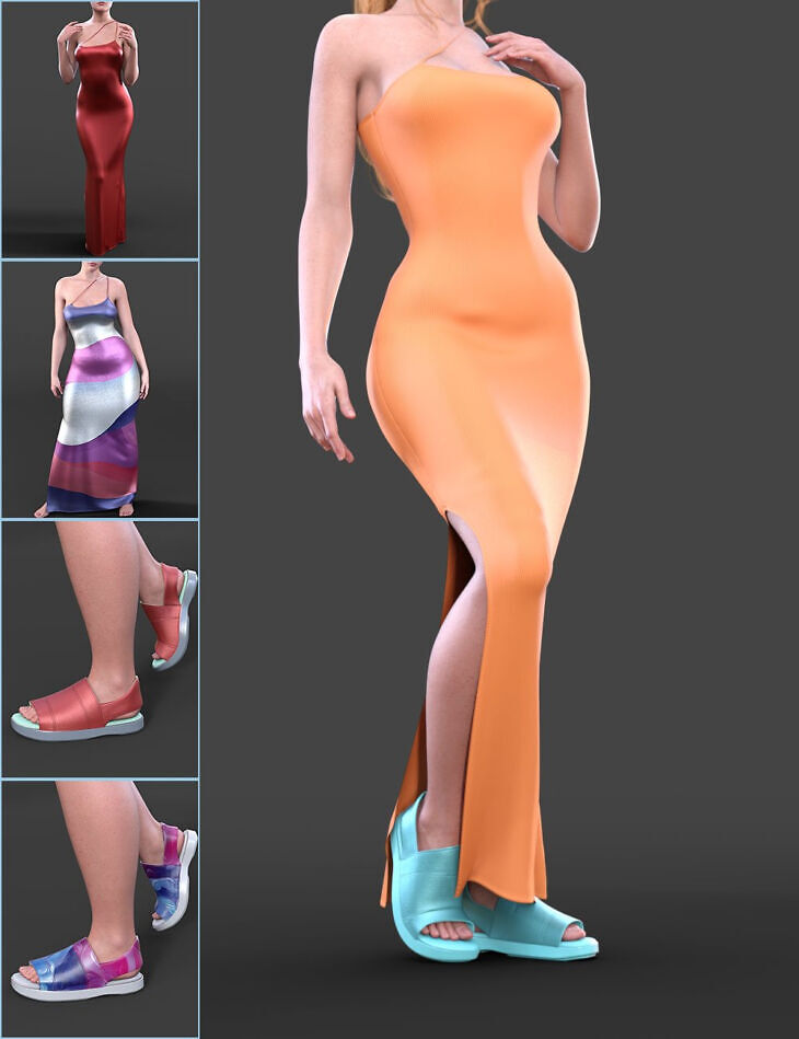 COG Cocktail Dress Bundle for Genesis 9