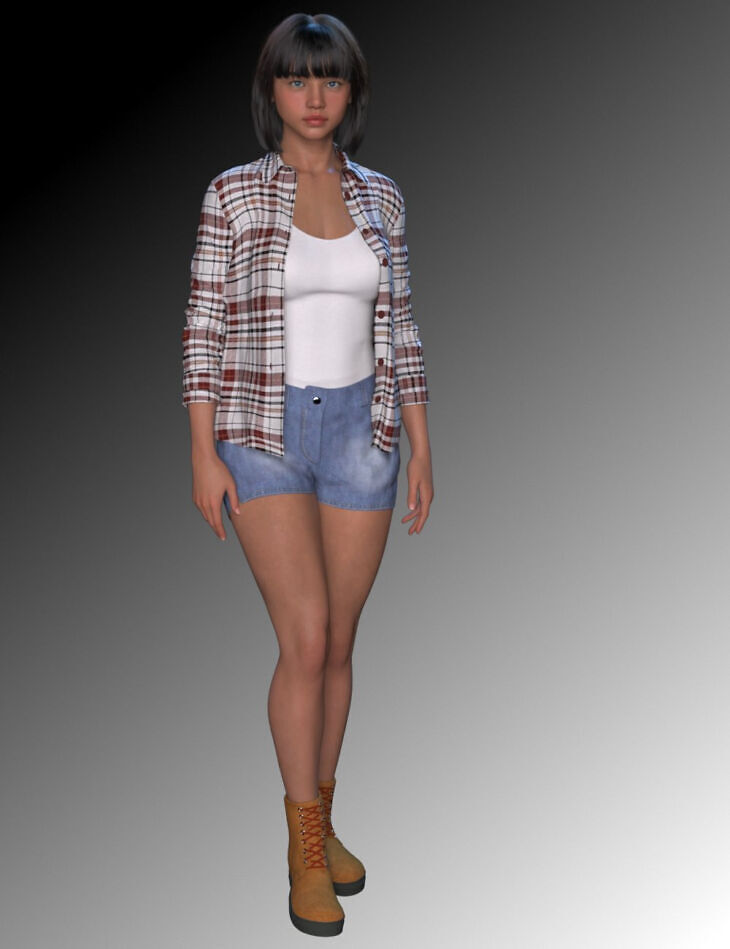 FG dForce Outdoor Style for Genesis 9 Feminine