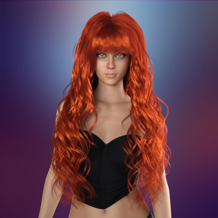 Prae-Saoirse Hair For G8/G9 Daz