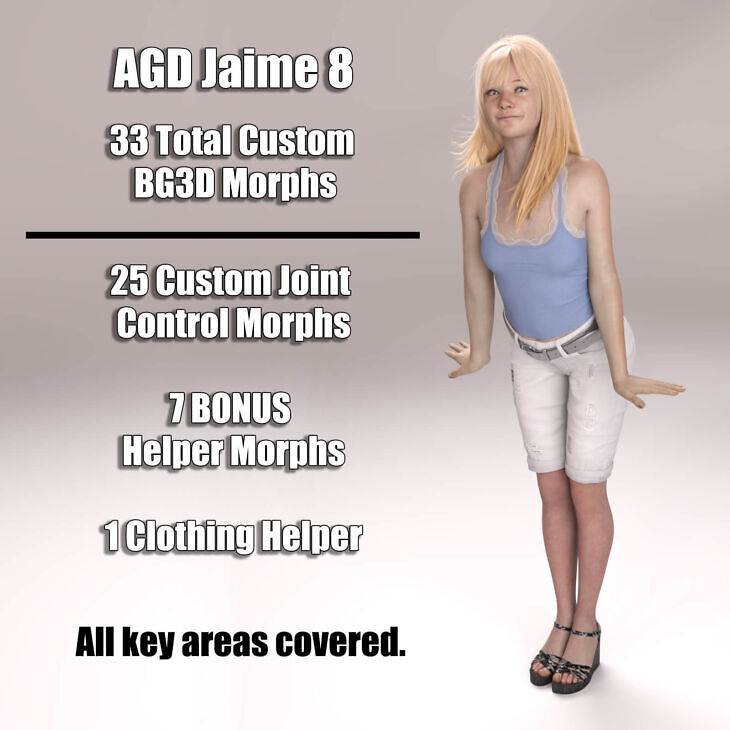 BG3D Add-On Pack for AGD Jaime G88.1F