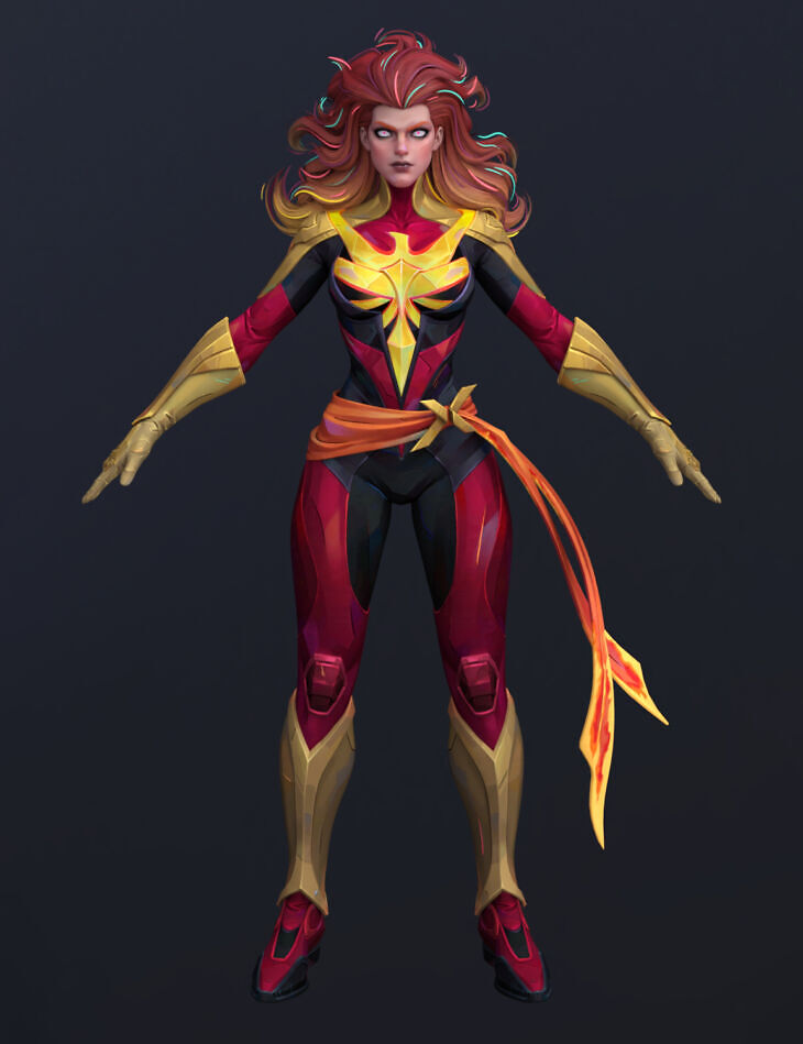 Marvel Rivals Phoenix Dark Phoenix G8FG8.1F
