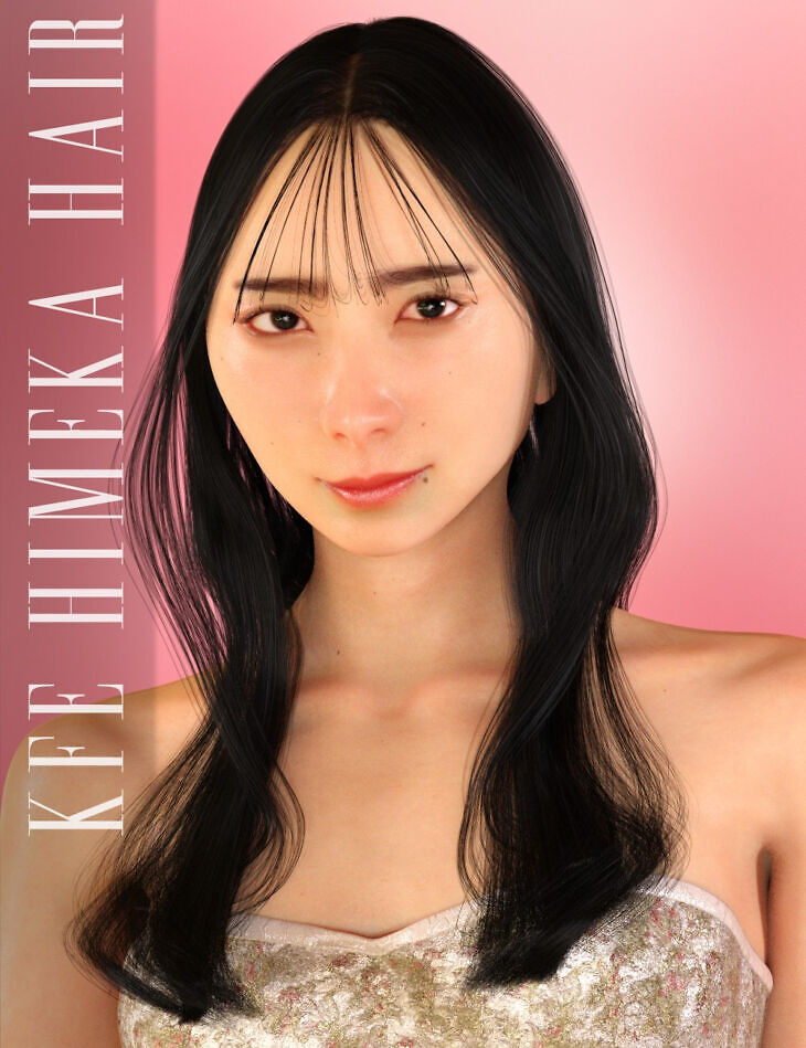 KFE Himeka Hair for Genesis 9