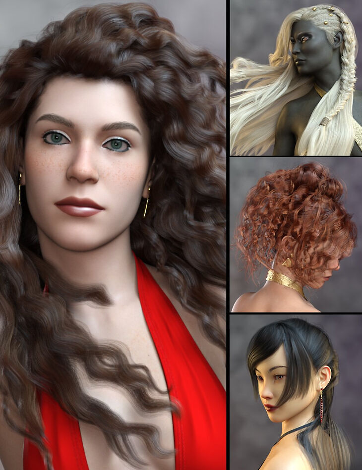 AB Natural Hair Shaders