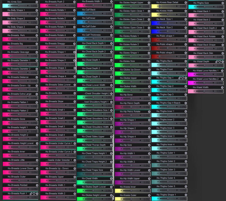 Hx-Detailed Morph Plus – Merchant Resource for Genesis 9