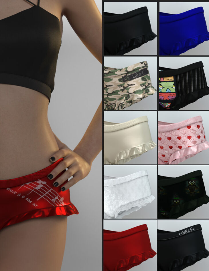 dForce Shorty Genesis 8 Female