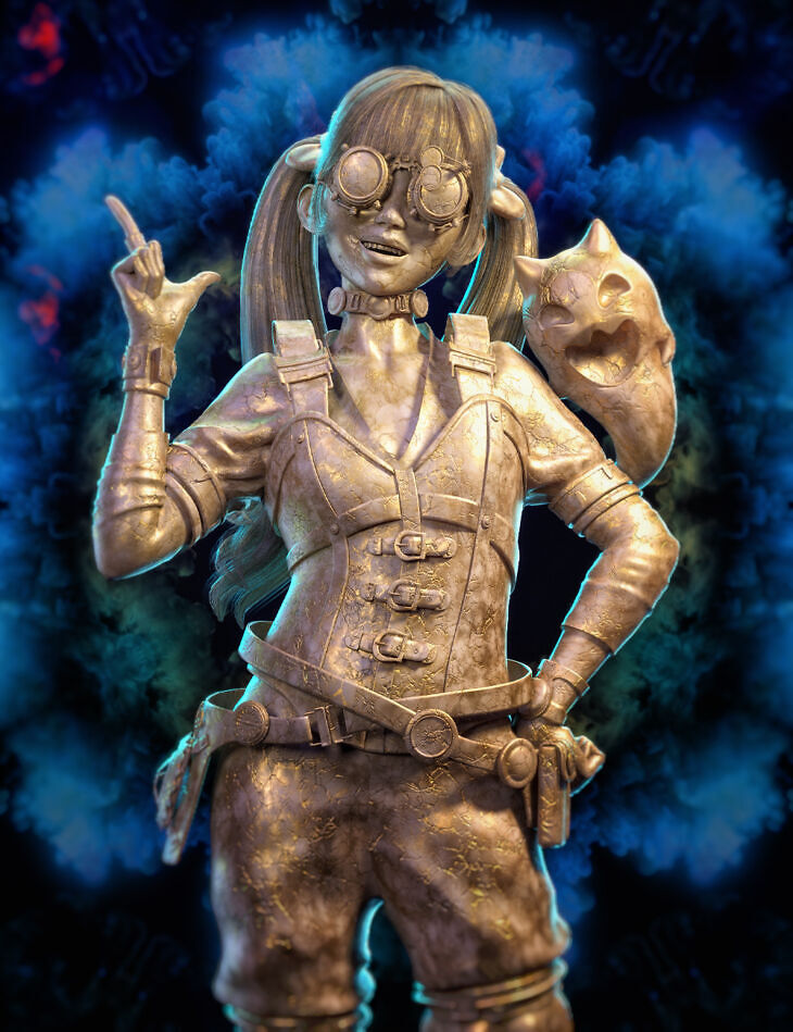 FPE Marble Skin for Genesis 9