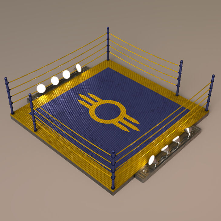 Prop – Vault-Tec Fighting Ring