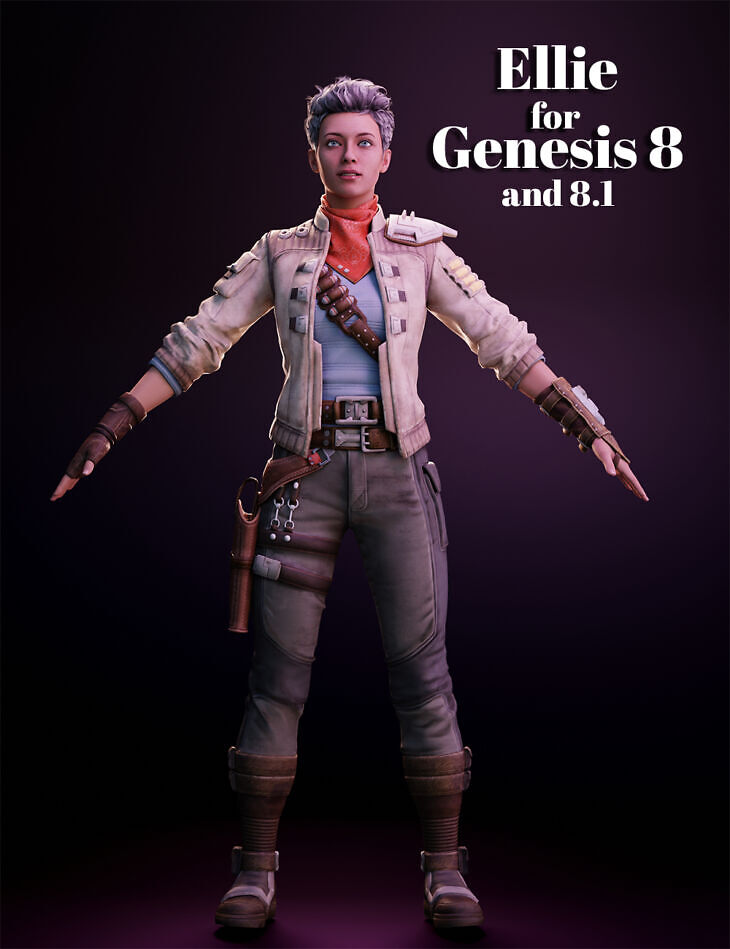 Ellie for Genesis 8 and 8.1 Female